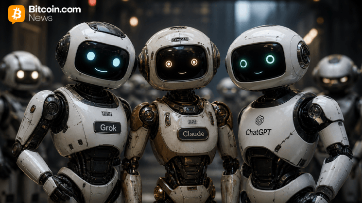 Grok, ChatGPT, Claude — 11 моделей искусственного интеллекта прогнозируют, что к концу 2026 года курс биткоина достигнет от 84 000 до 118 000 долларов